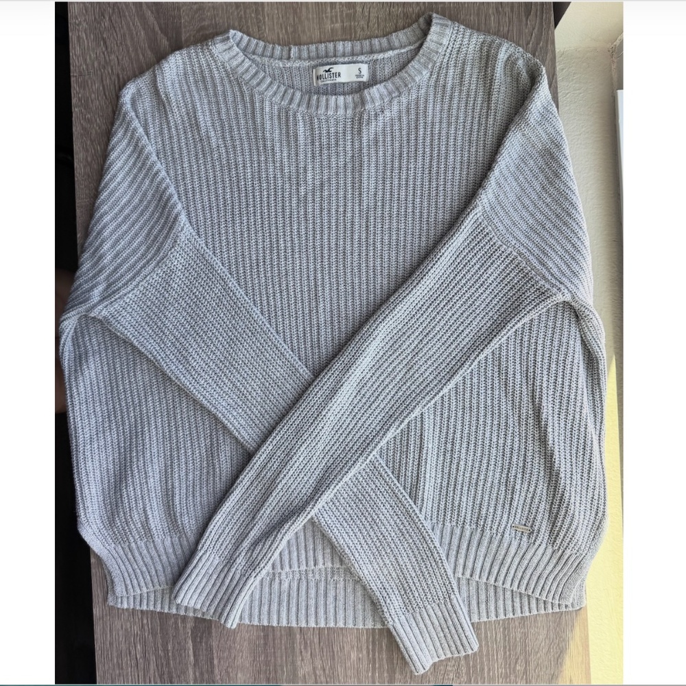 Women's Hollister Grey Gray Sweater Size Small